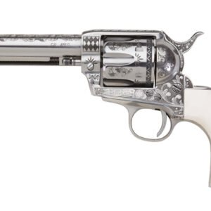 EMF 1873 Great Wester II The Shootist 45LC Revolver with Laser Engraved Finish and 5.5 Inch Barrel