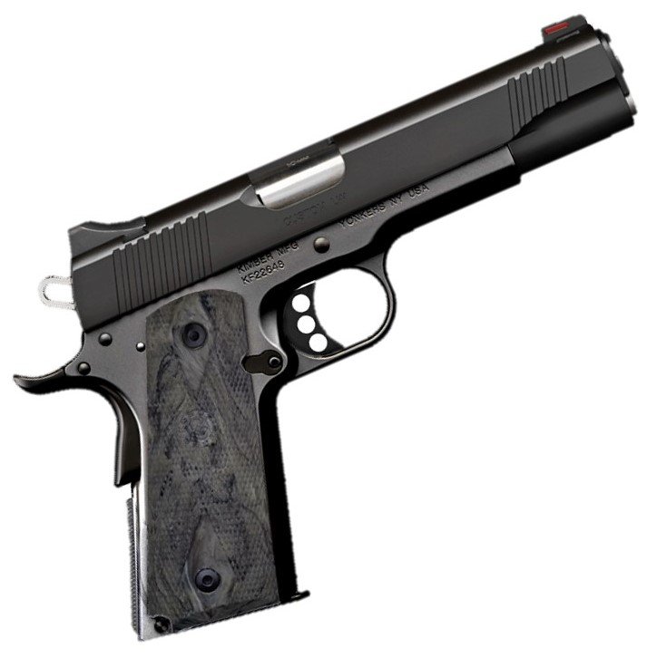 Kimber Custom LW .45 ACP 8rd Black Pistol 1 Kimber Custom LW