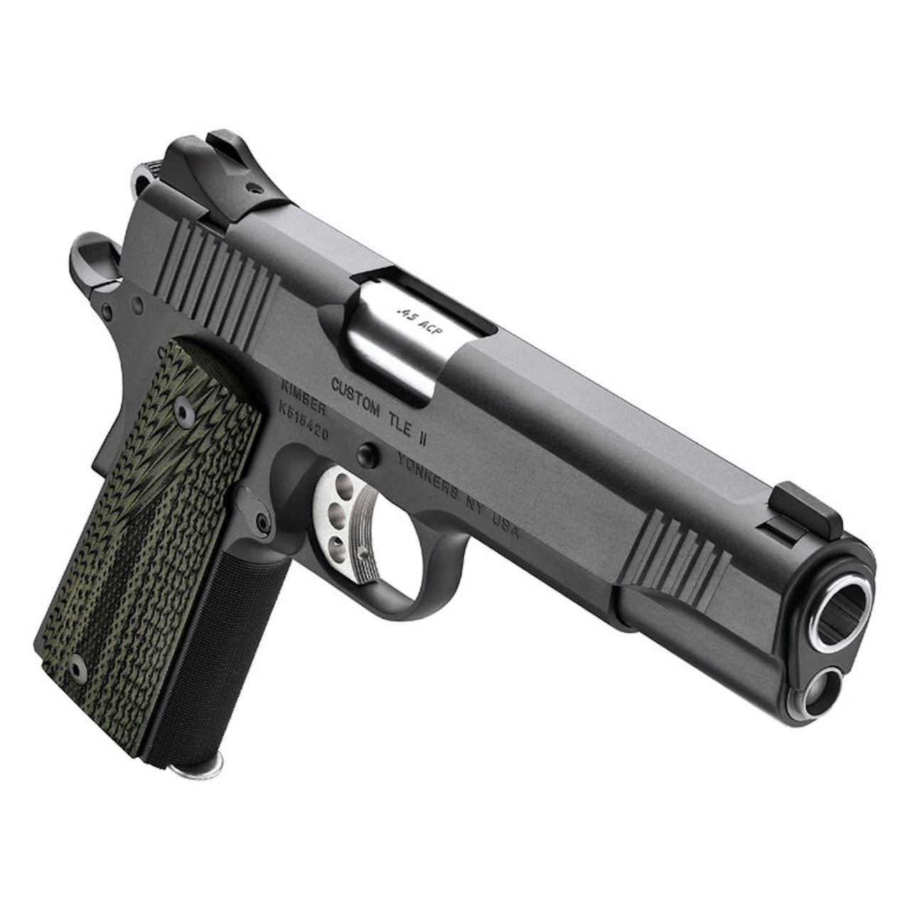 Kimber Custom TLE II 10mm Auto with Night Sights and G10 Grips 1 Kimber Custom TLE II 10mm Auto with Night Sights and G10 Grips