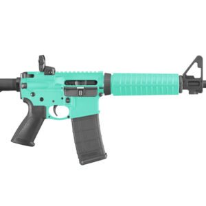 Ruger AR-556 5.56mm NATO Semi-Auto Rifle with Robins Egg Blue Cerakote Finish