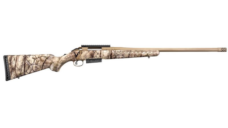Ruger American Rifle 450 Bushmaster with GoWild I-M Brush Camo Stock 1 Ruger American Rifle 450 Bushmaster with GoWild I-M Brush Camo Stock