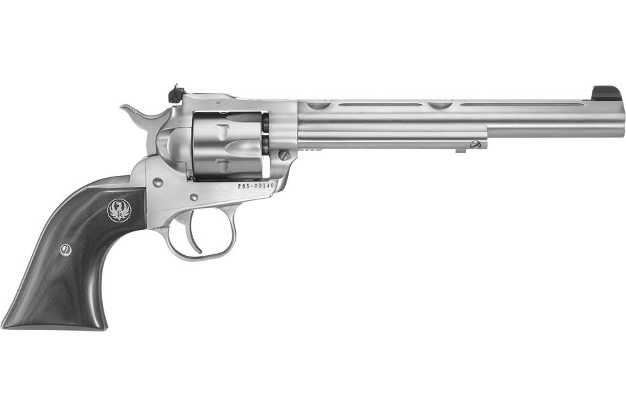 Ruger New Model Single-Six Hunter 22 LR Single-Action Revolver w/ 22 Mag Cylinder 1 Ruger New Model Single-Six Hunter 22 LR Single-Action Revolver