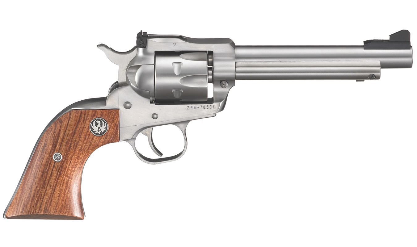 Ruger Single-Six Convertible 22LR/22WMR Single-Action Rimfire Revolver with 5.5 Inch B 1 Ruger Single-Six Convertible 22LR/22WMR Single-Action Rimfire Revolver