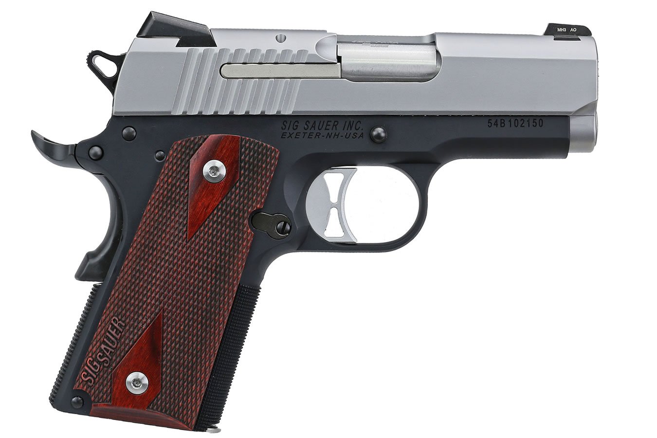 Sig Sauer Ultra Compact 1911 Two-Tone 9mm with Night Sights 1 Sig Sauer Ultra Compact