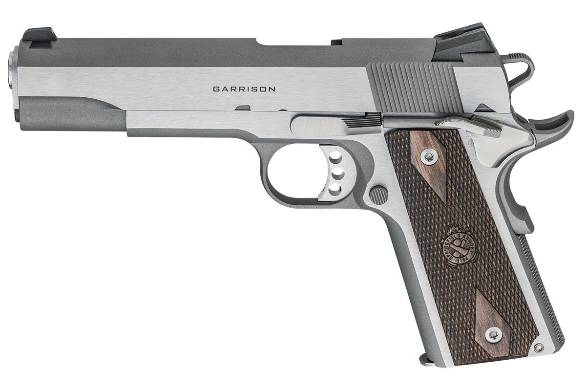 Springfield 1911 Garrison 9mm Stainless Pistol 1 Springfield 1911 Garrison