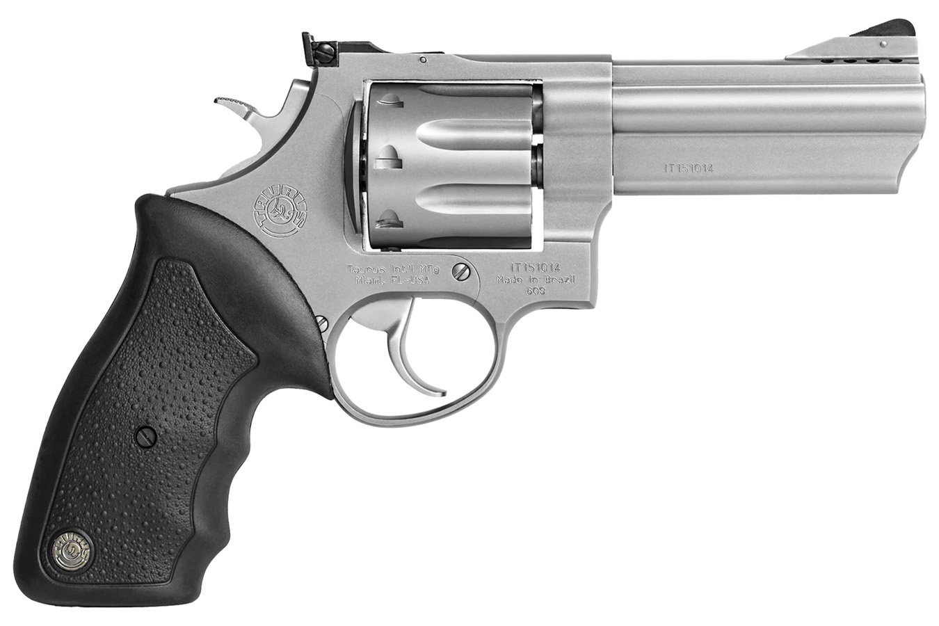 Taurus 608 357 Mag/38 Special Double-Action Revolver with Stainless Finish 1 Taurus 608 357 Mag/38 Special