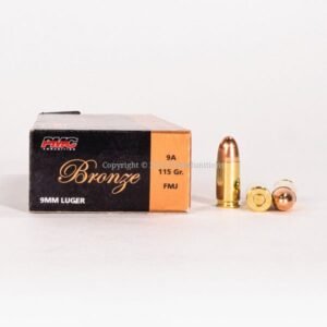 9mm – 115 gr FMJ – PMC