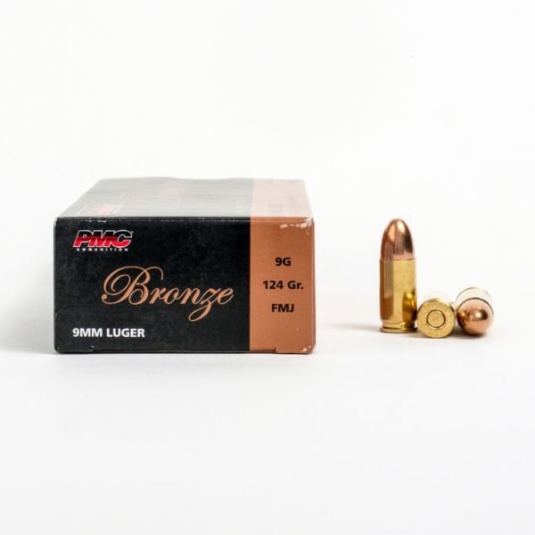 9mm – 124 gr FMJ – PMC (9G) – 1000 Rounds 1 9mm – 124 gr FMJ – PMC (9G) – 1000 Rounds