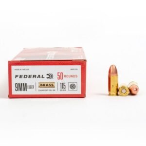 9mm – 115 gr FMJ – Federal Champion