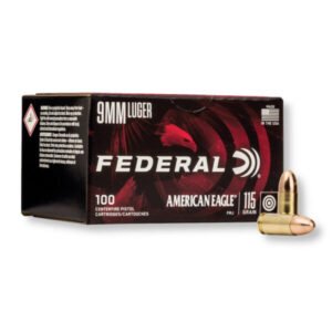 9mm – 115 gr FMJ – Federal American Eagle