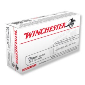 9mm – 115 gr JHP – Winchester USA
