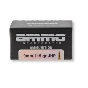 9mm – 115 gr JHP – Ammo Inc