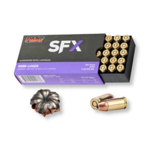9mm – 124 gr SFX JHP – PMC