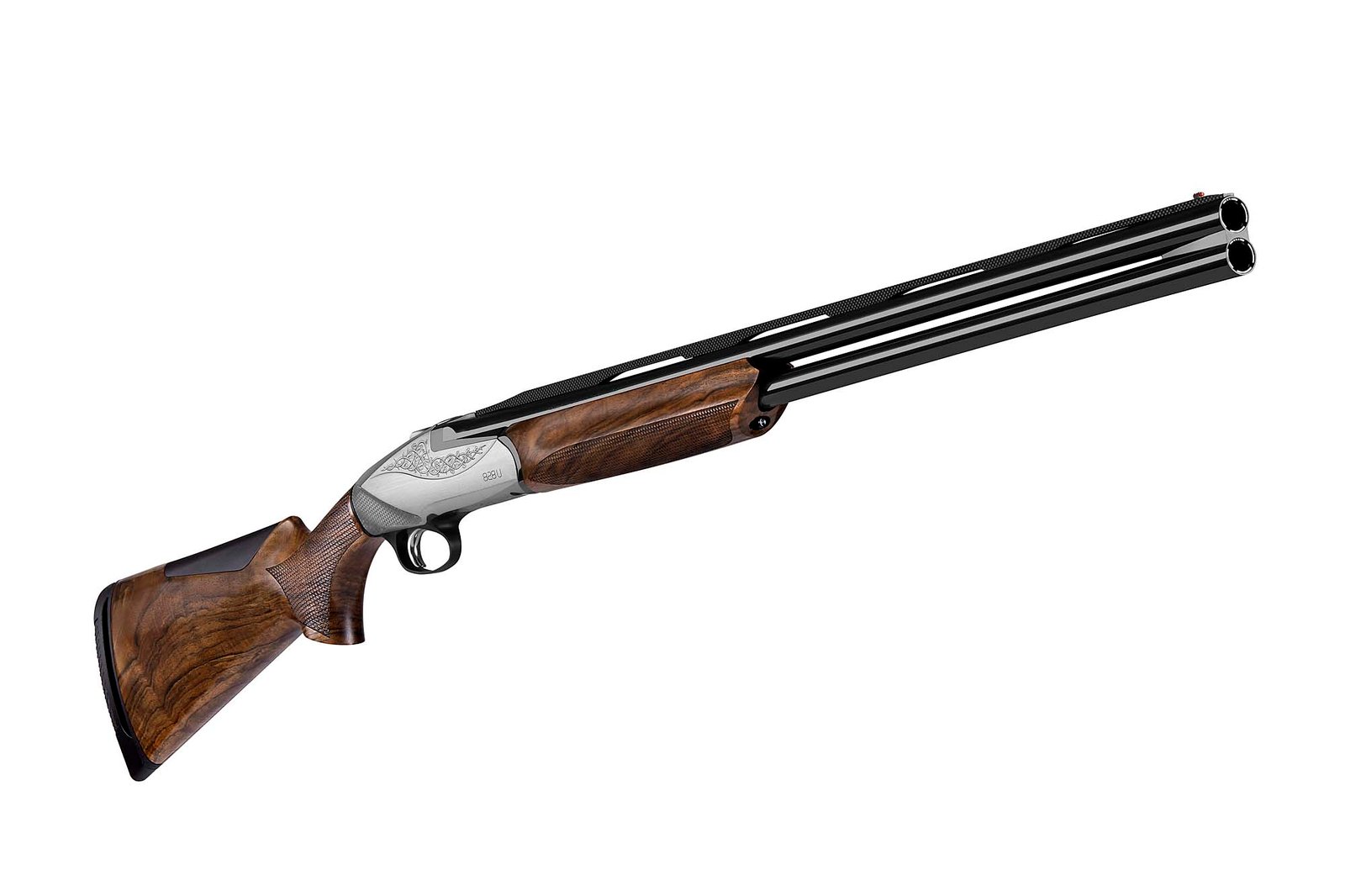 Benelli 828U 12 gauge 26? AA grade walnut blue anodized receiver progressive comfort Shotgun 10701 1 Benelli 828U 12 gauge 26