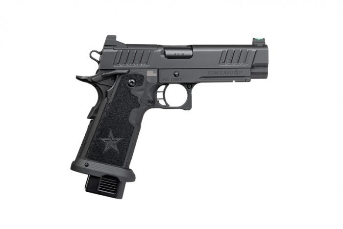 STACCATO P DPO 4.4? 9MM � BLACKOUT � TAC TEXTURE GRIP 1 STACCATO P DPO 4.4? 9MM � BLACKOUT � TAC TEXTURE GRIP