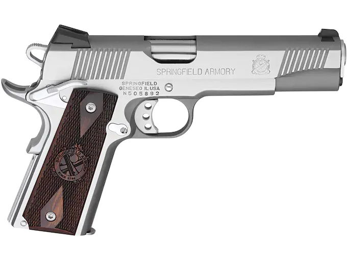 Springfield Armory 1911 Loaded Semi-Automatic Pistol 45 ACP 5? Barrel 7-Round Stainless Cocobolo 1 Springfield Armory 1911 Loaded Semi-Automatic Pistol 45 ACP 5? Barrel 7-Round Stainless Cocobolo