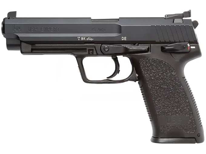HK USP 45 Expert V1 Semi-Automatic Pistol 45 ACP 5.19? Barrel 12-Round Black 1 HK USP 45 Expert V1 Semi-Automatic Pistol 45 ACP 5.19